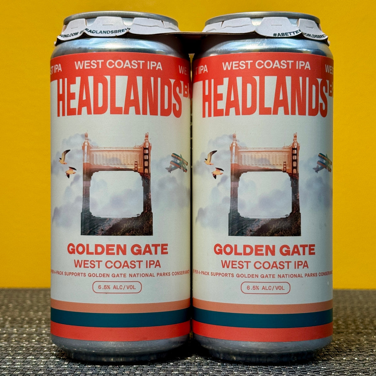 Golden Gate West Coast IPA, Headlands (4pk)