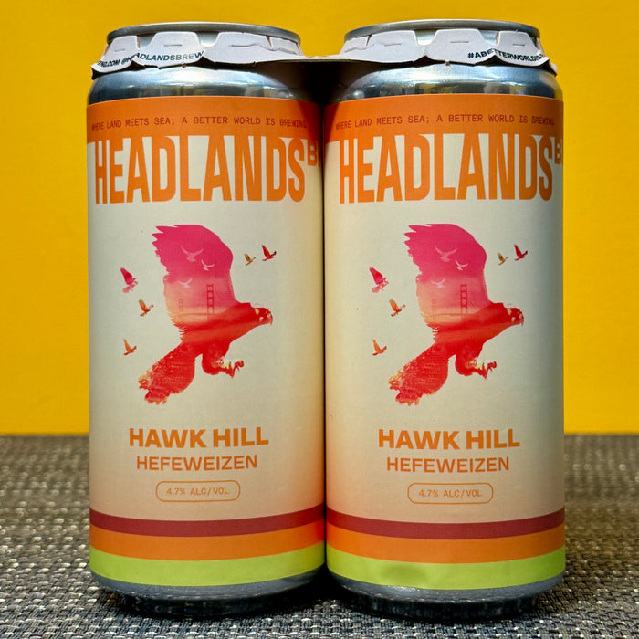 Hawk Hill Hefeweizen, Headlands (4pk)