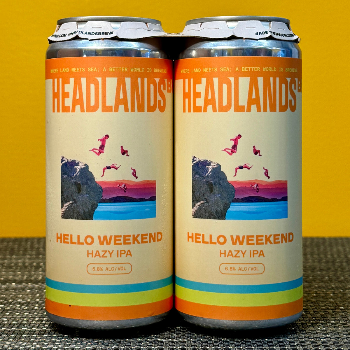 Hello Weekend Hazy IPA, Headlands (4pk)