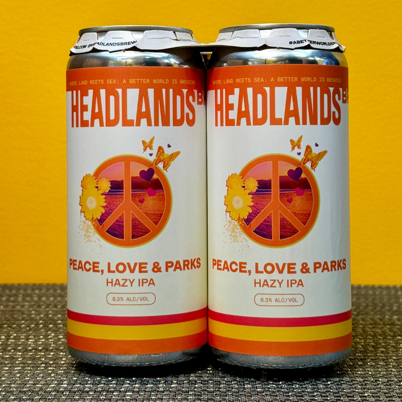 Peace, Love & Parks Hazy IPA, Headlands (4pk)