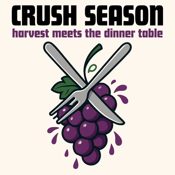 Wine Dinner: Crush Season - Sat 9/20