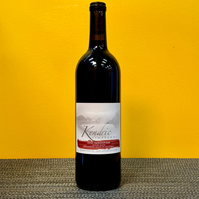 Sangiovese Reward Ranch 2020, Kendric Vineyards