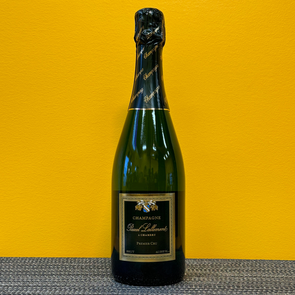 A bottle of Pascal Lallement Champagne