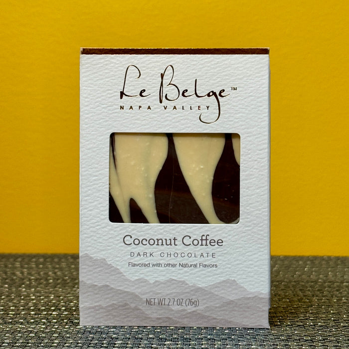 Le Belge Coconut Coffee Dark Chocolate