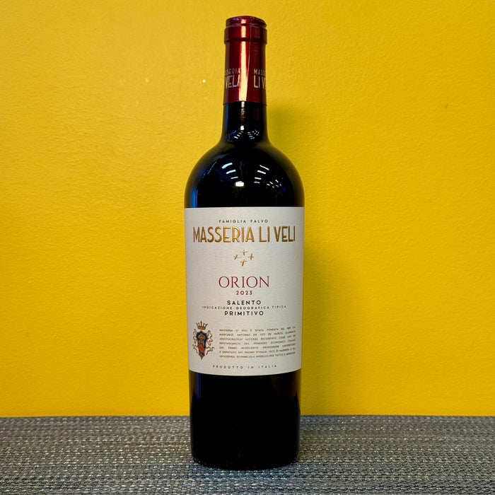 Primitivo Orion 2023, Li Veli