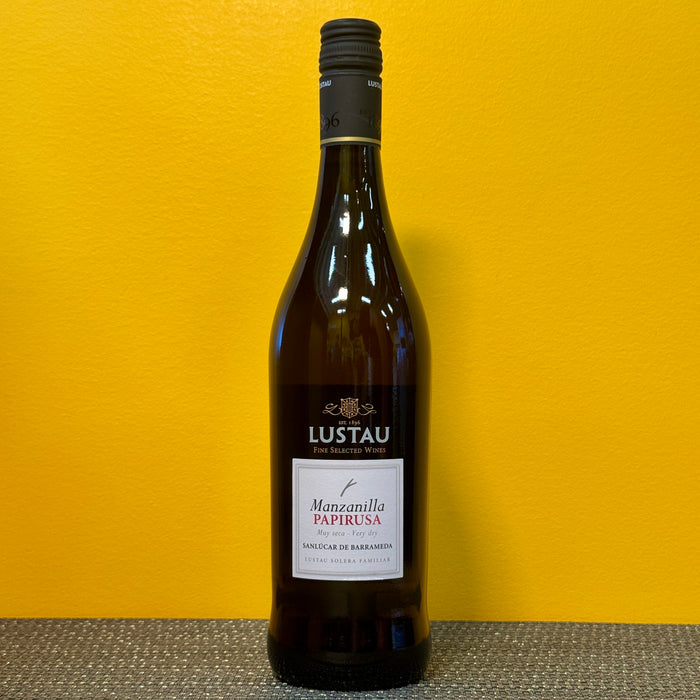 Manzanilla Sherry Papirusa, Lustau