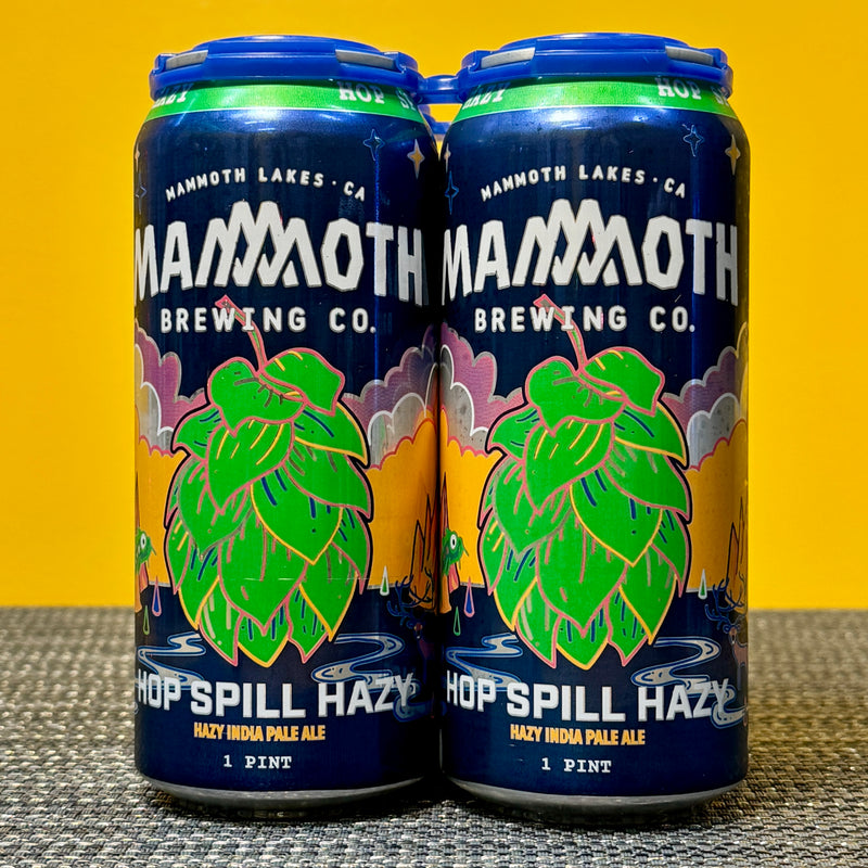 Hop Spill Hazy IPA, Mammoth Brewing (4pk)