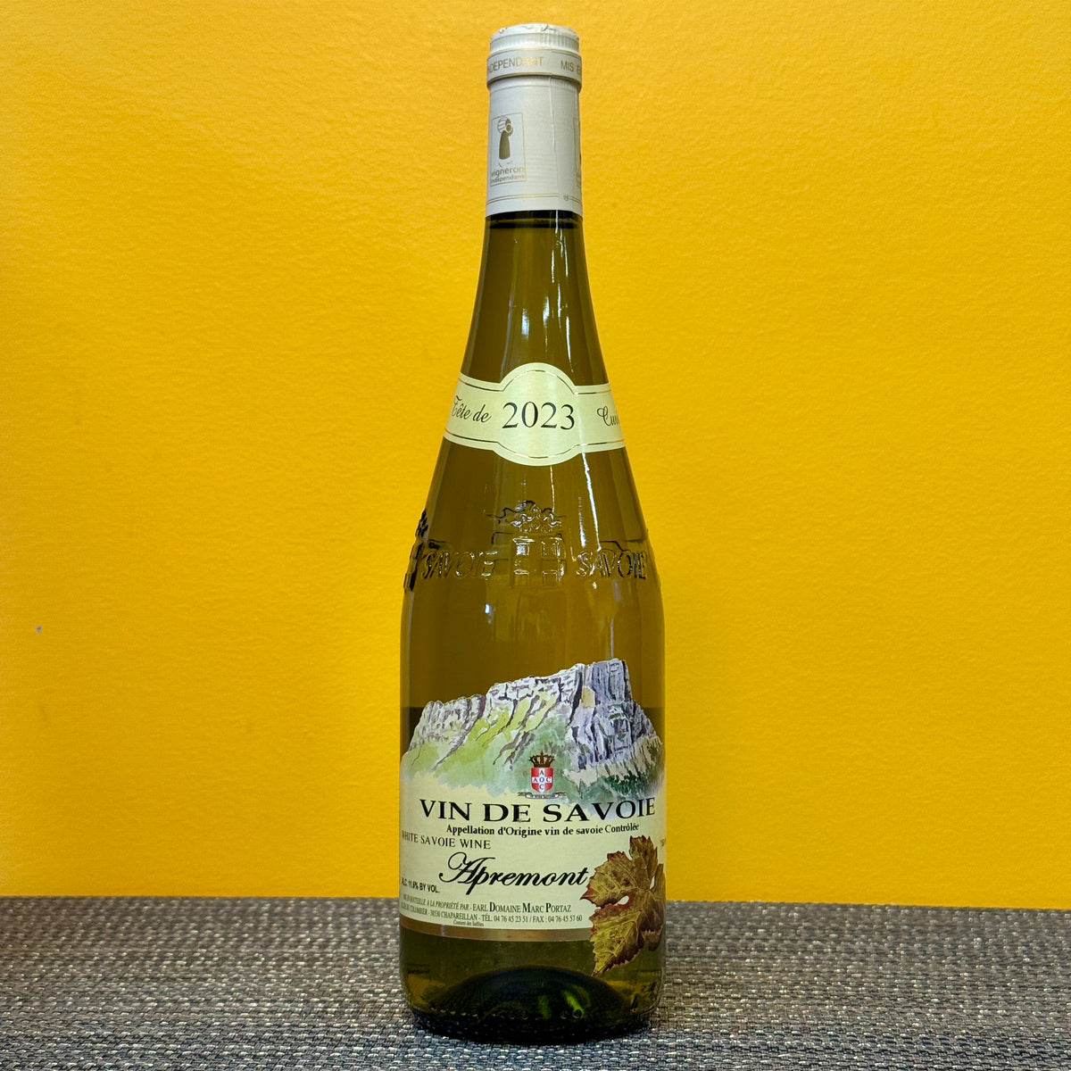 Apremont Vin de Savoie 2023, Domaine Marc Portaz