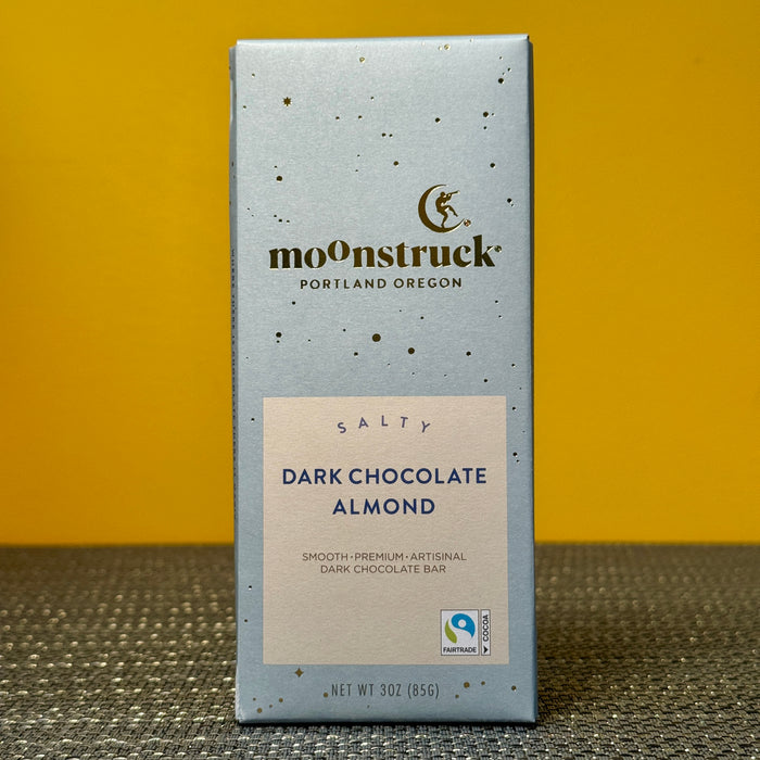 Moonstruck Salty Dark Chocolate Almond Bar
