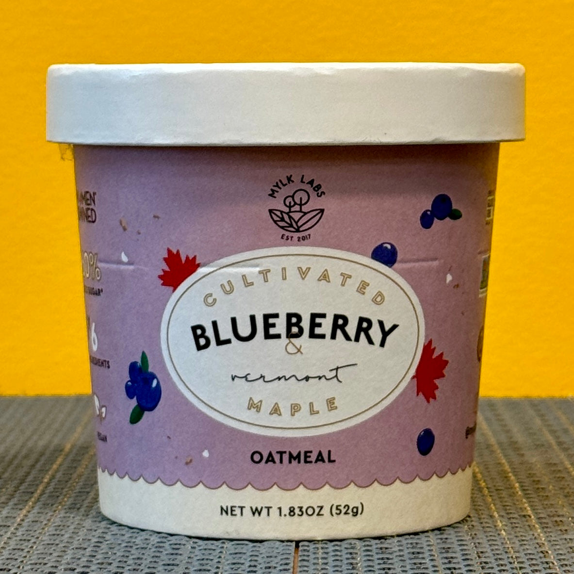Mylk Labs Blueberry & Maple Oatmeal Cup