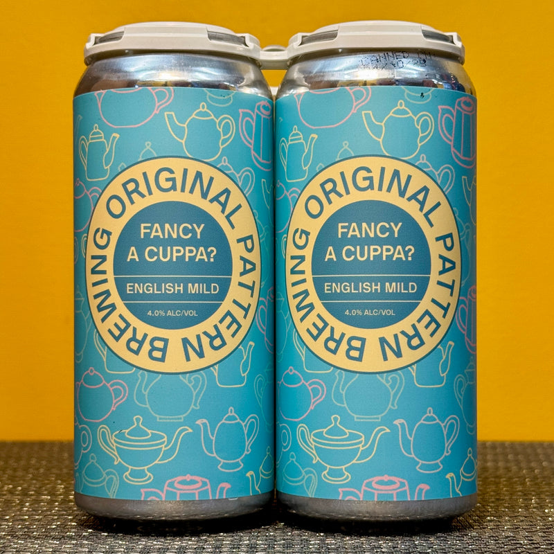 Fancy a Cuppa? English Mild, Original Pattern (4pk)