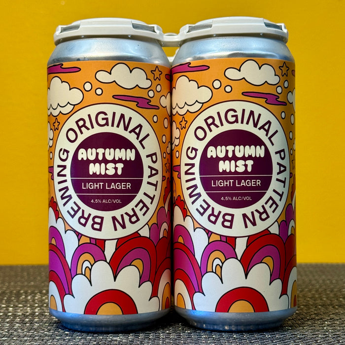 Autumn Mist Light Lager, Original Pattern (4pk)