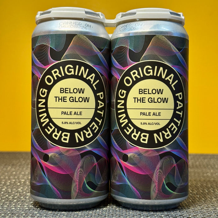 Below the Glow Cryo' Pale Ale, Original Pattern (4pk)