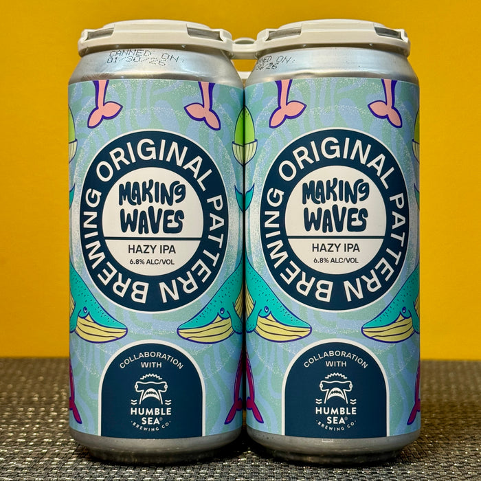 Making Waves Hazy IPA, Original Pattern (4pk)