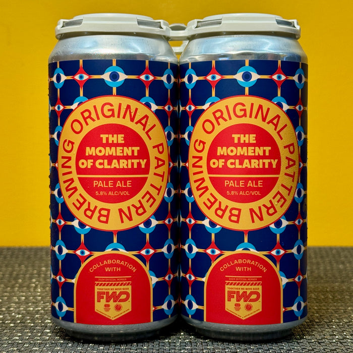 The Moment of Clarity Pale Ale, Original Pattern (4pk)