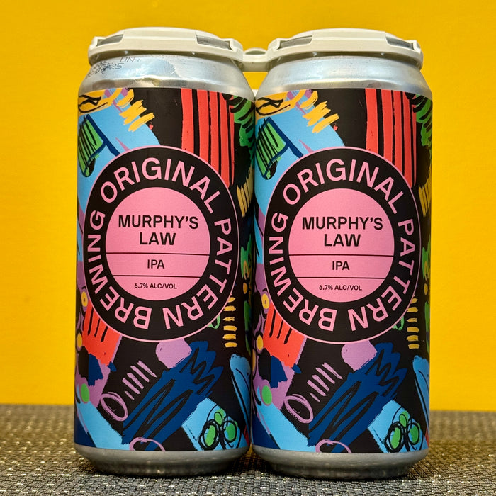 Murphy's Law IPA, Original Pattern (4pk)