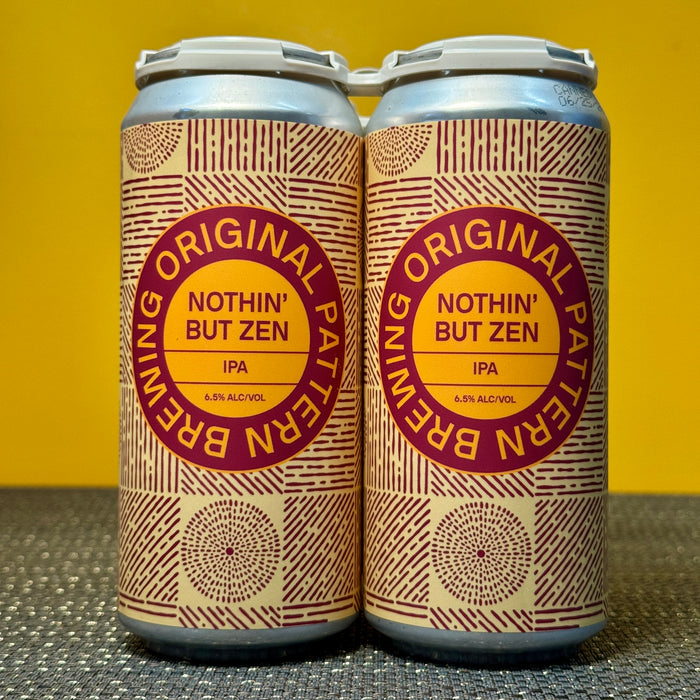 Nothin' But Zen IPA, Original Pattern (4pk)