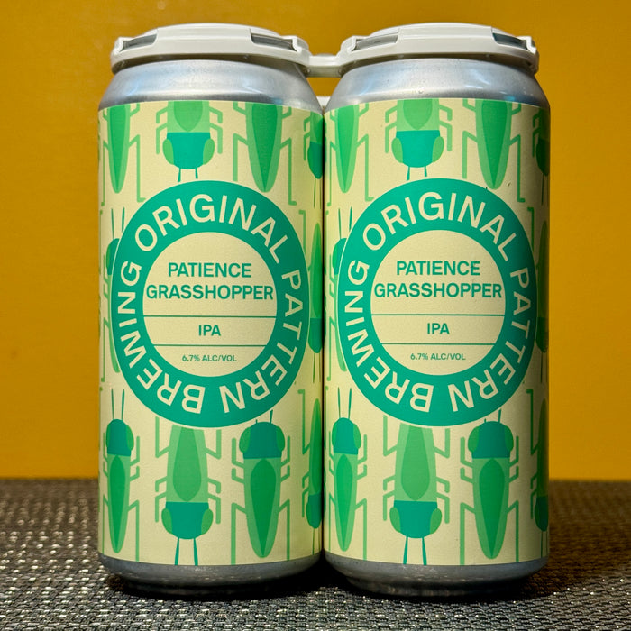 Patience Grasshopper WC IPA, Original Pattern (4pk)