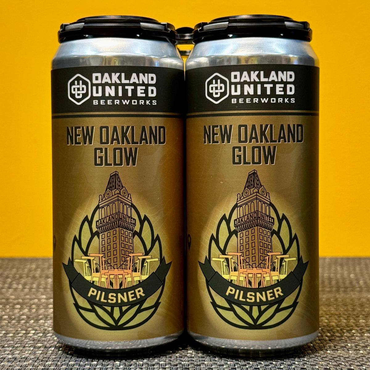 New Oakland Glow Pilsner, Oakland United (4pk)