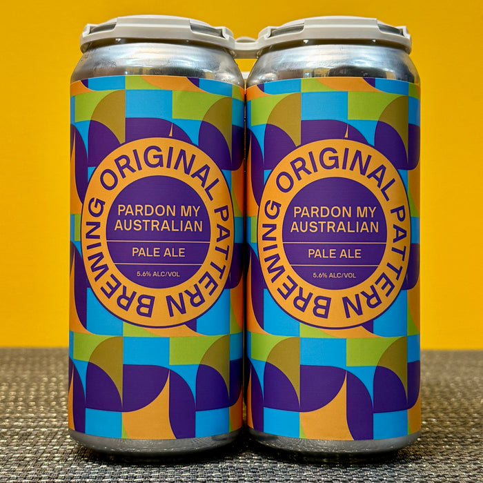 Pardon My Australian Pale Ale, Original Pattern (4pk)