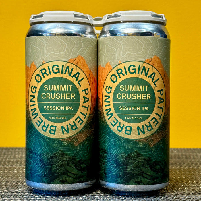 Summit Crusher Session IPA, Original Pattern (4pk)