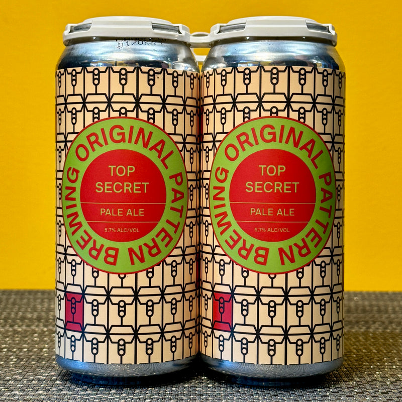 Top Secret Pale Ale, Original Pattern (4pk)