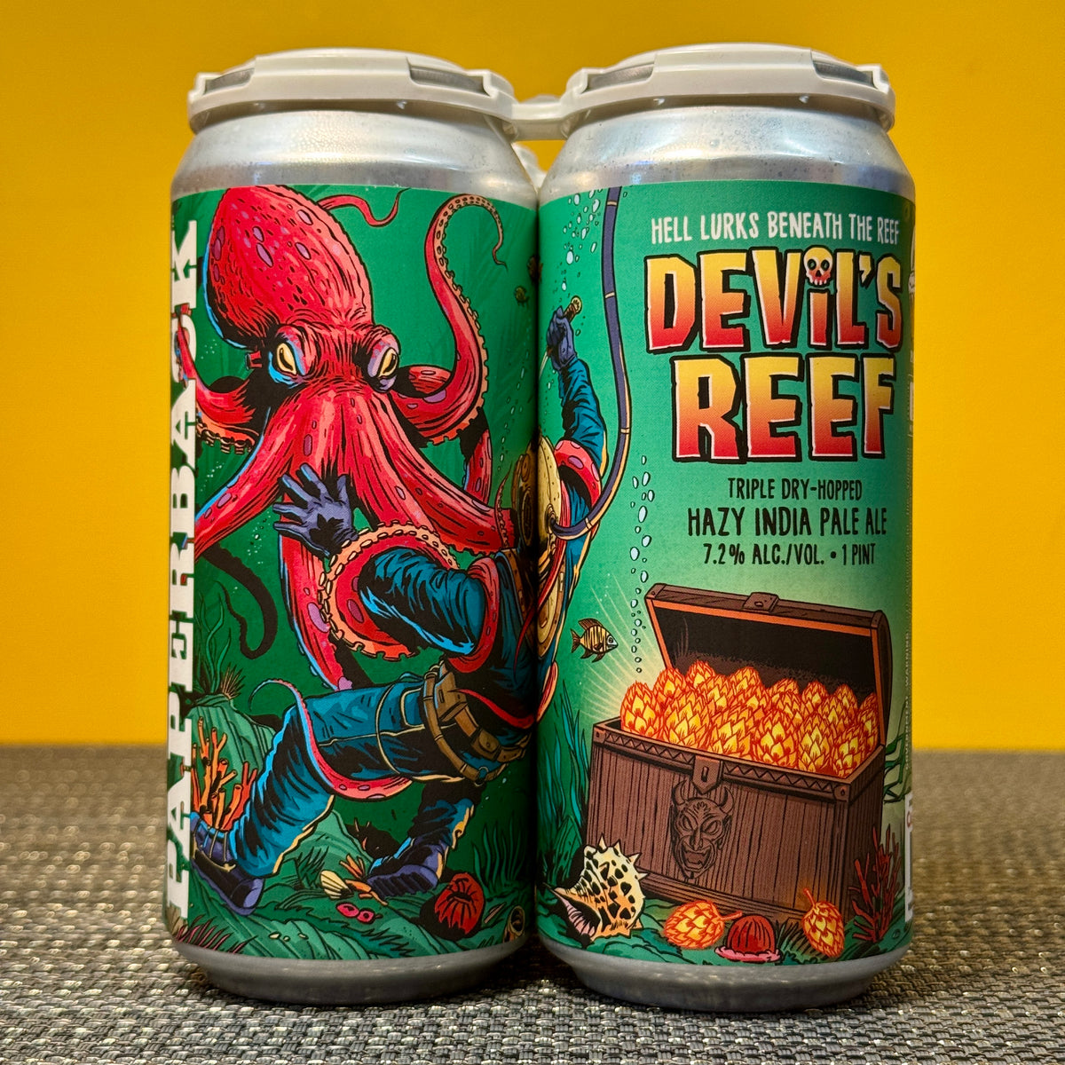 Devil's Reef Hazy IPA, Paperback Brewing (4pk)