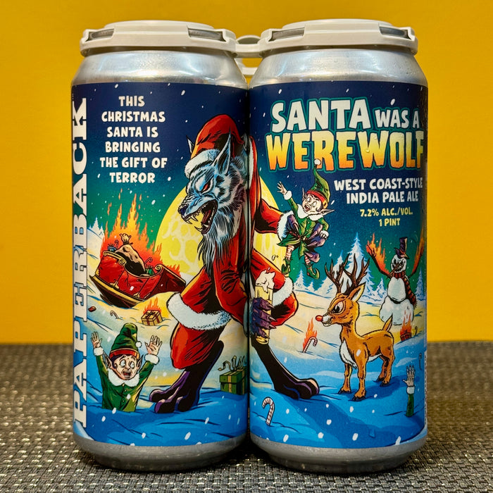 Santa Was a Werewolf WC IPA, Paperback Brewing (4pk)