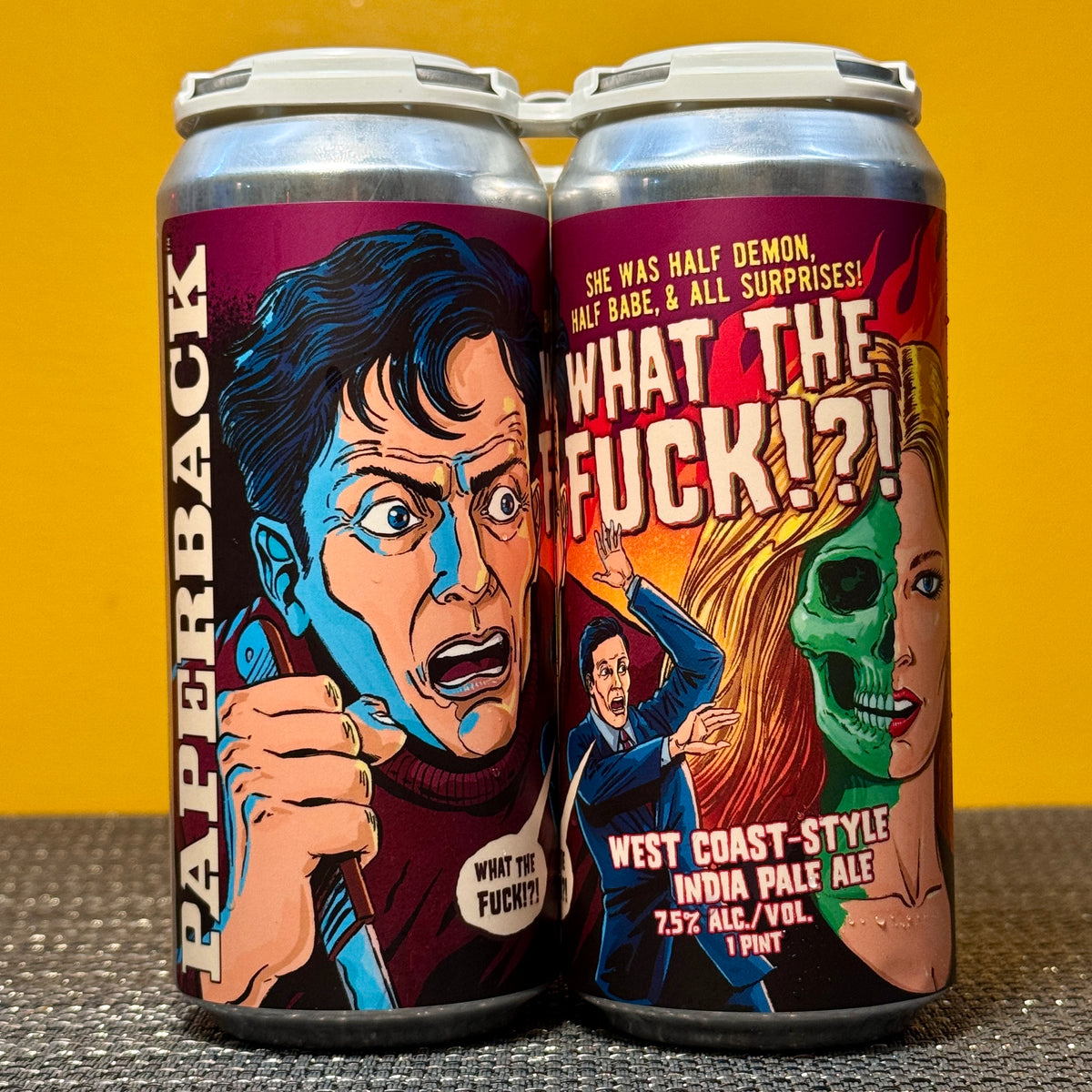 What the Fuck!?! WC IPA, Paperback Brewing (4pk)