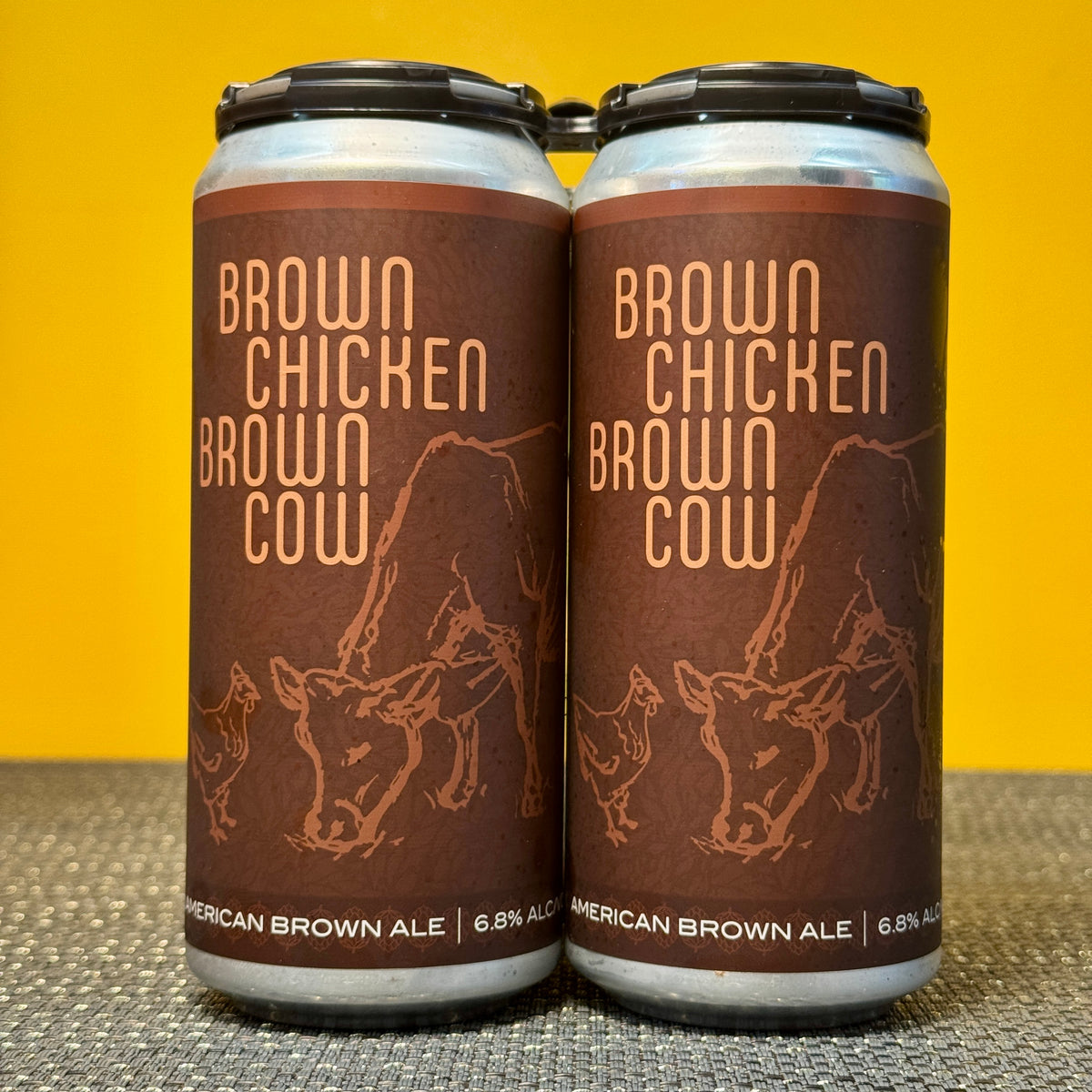 Brown Chicken Brown Cow Brown Ale, Parliament Brewing (4pk)