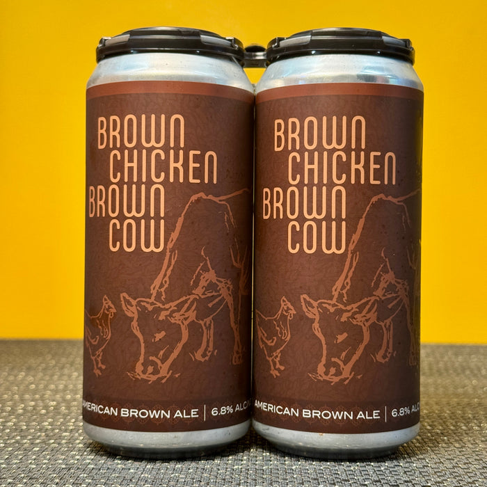 Brown Chicken Brown Cow Brown Ale, Parliament Brewing (4pk)