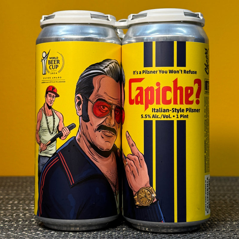 Capiche? Italian Lager, Paperback Brewing (4pk)