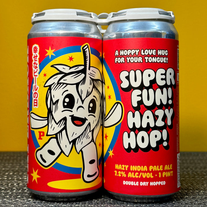 Super Fun! Hazy Hop! IPA, Paperback Brewing (4pk)