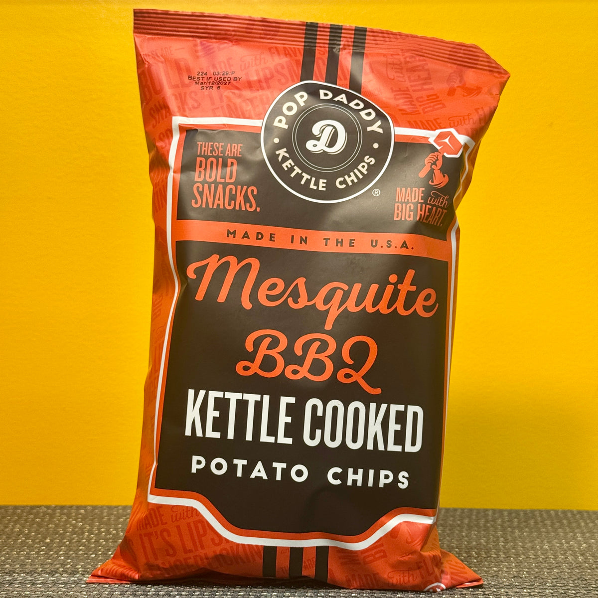 Pop Daddy Mesquite BBQ Potato Chips