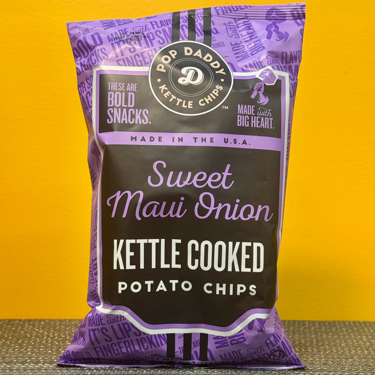 Pop Daddy Sweet Maui Onion Potato Chips
