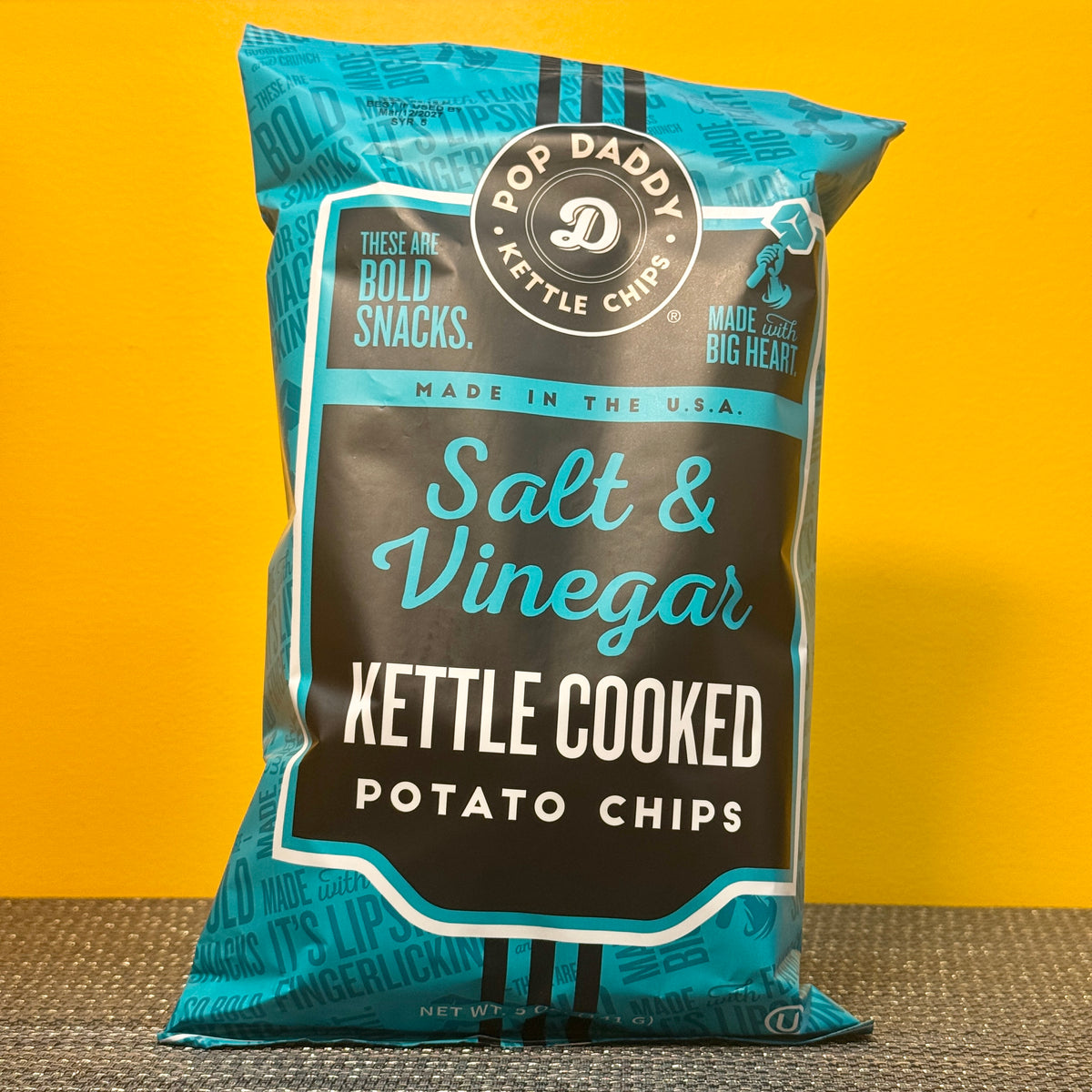 Pop Daddy Salt & Vinegar Potato Chips