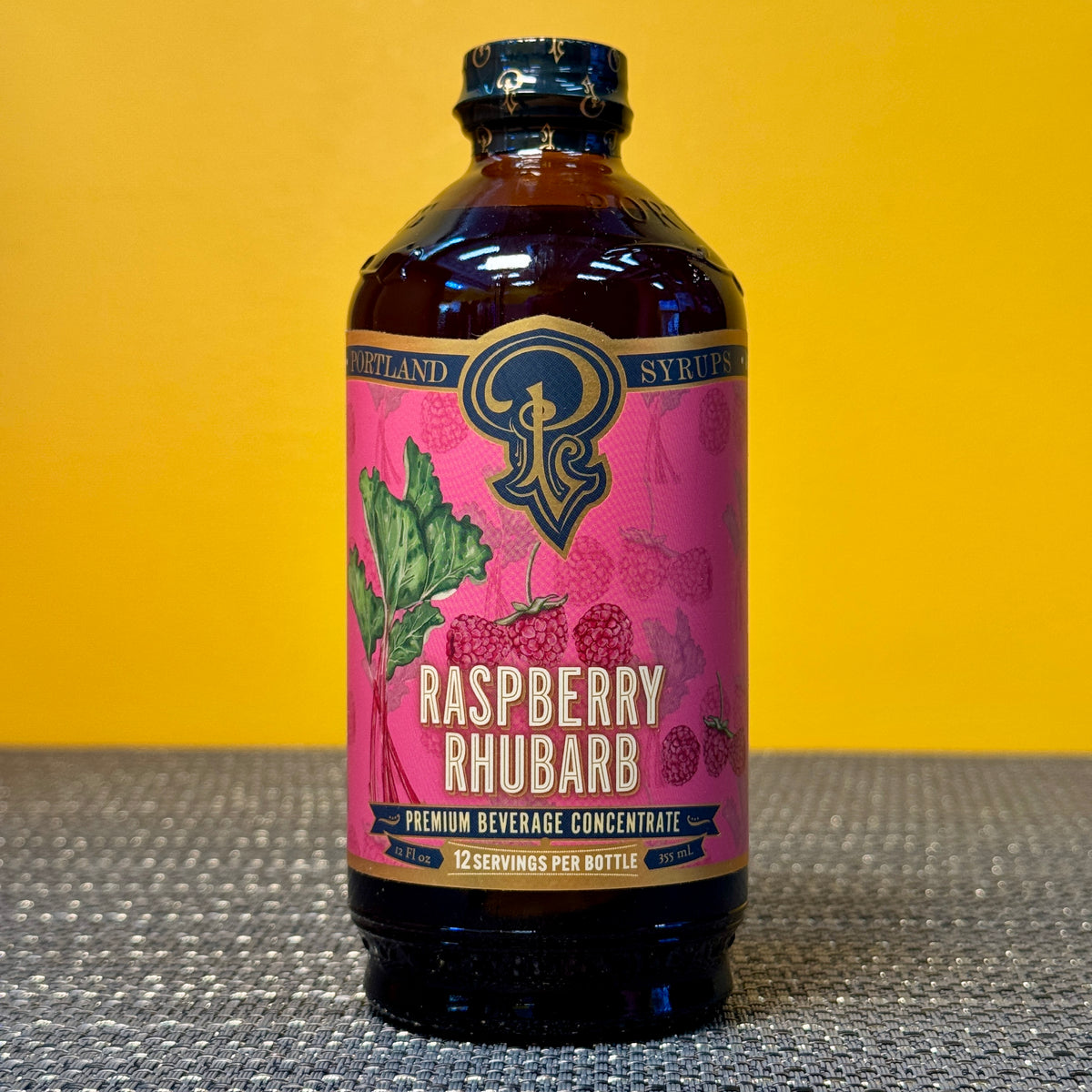 Portland Syrups Raspberry Rhubarb 12 oz