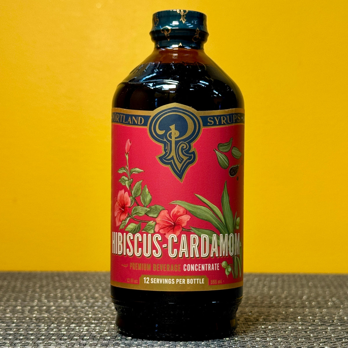 Portland Syrups Hibiscus Cardamom Syrup 12 oz