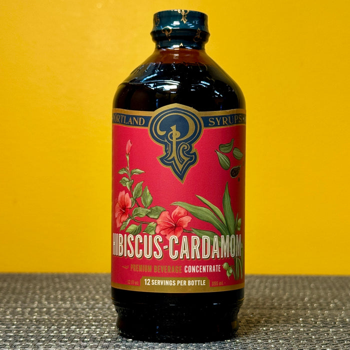 Portland Syrups Hibiscus Cardamom Syrup 12 oz