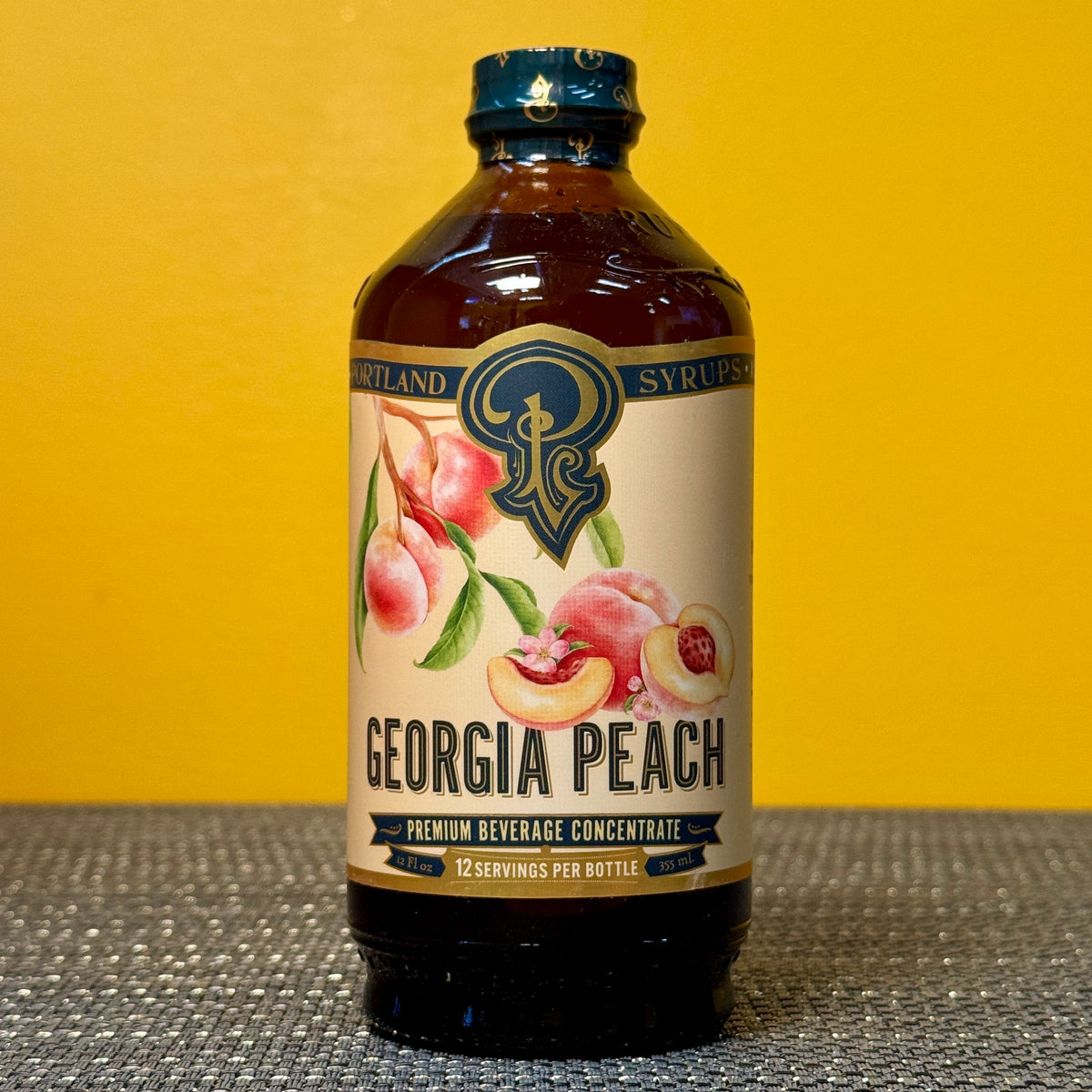 Portland Syrups Georgia Peach 12 oz