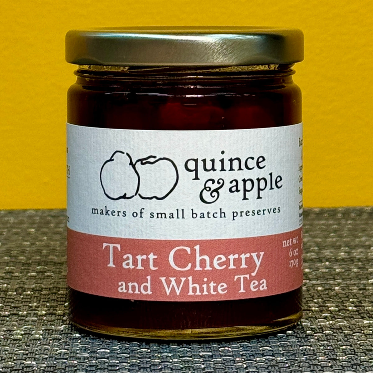Quince & Apple Tart Cherry and White Tea Preserve