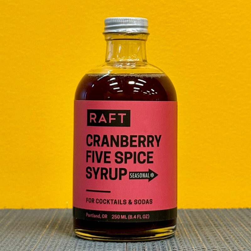 Raft Cranberry Five Spice Syrup