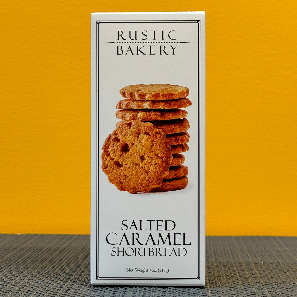 Rustic Salted Caramel Shortbread Cookies