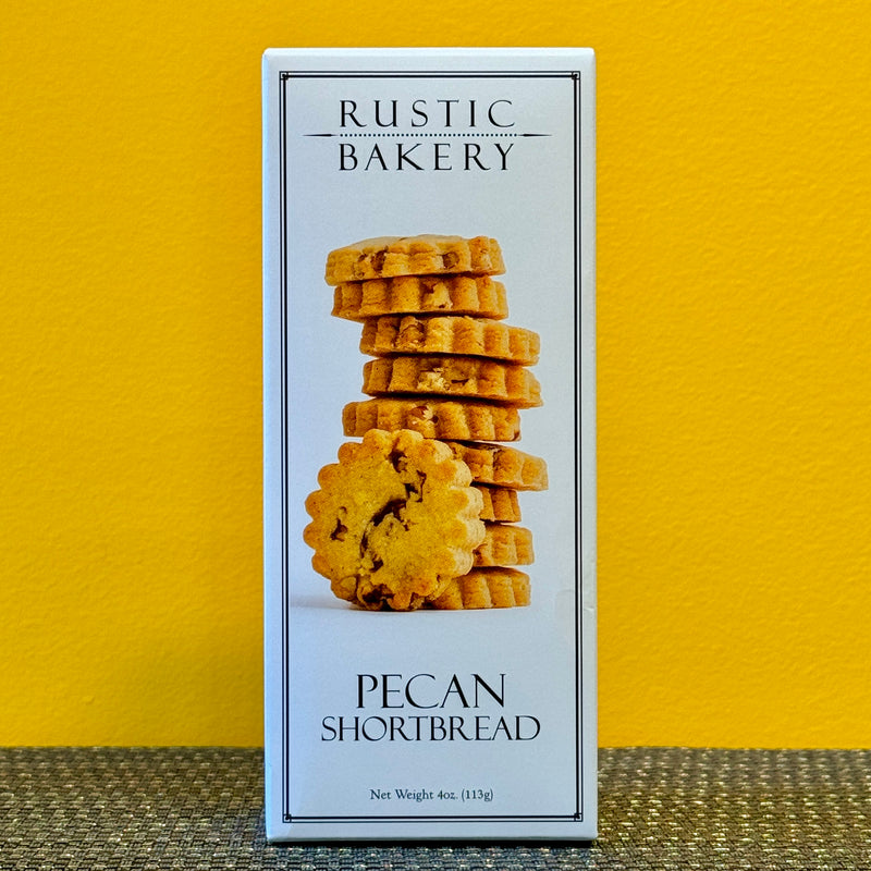 Rustic Pecan Shortbread Cookies