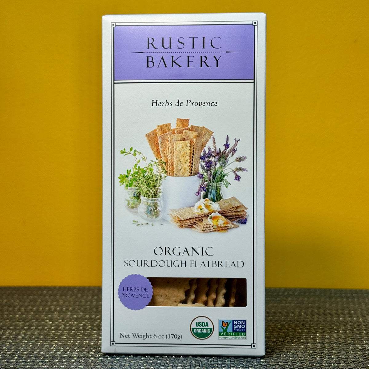 Rustic Herbs de Provence Flatbreads
