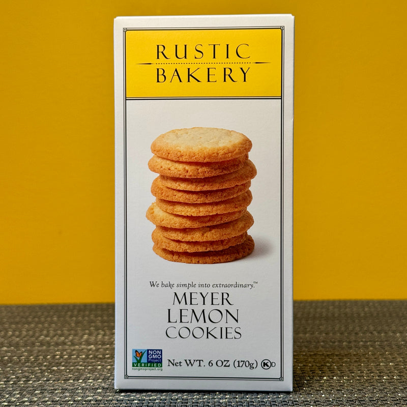 Rustic Meyer Lemon Cookies