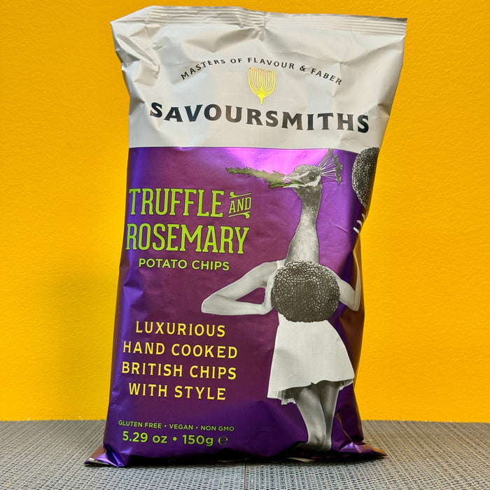 Savoursmiths Truffle & Rosemary Potato Crisps