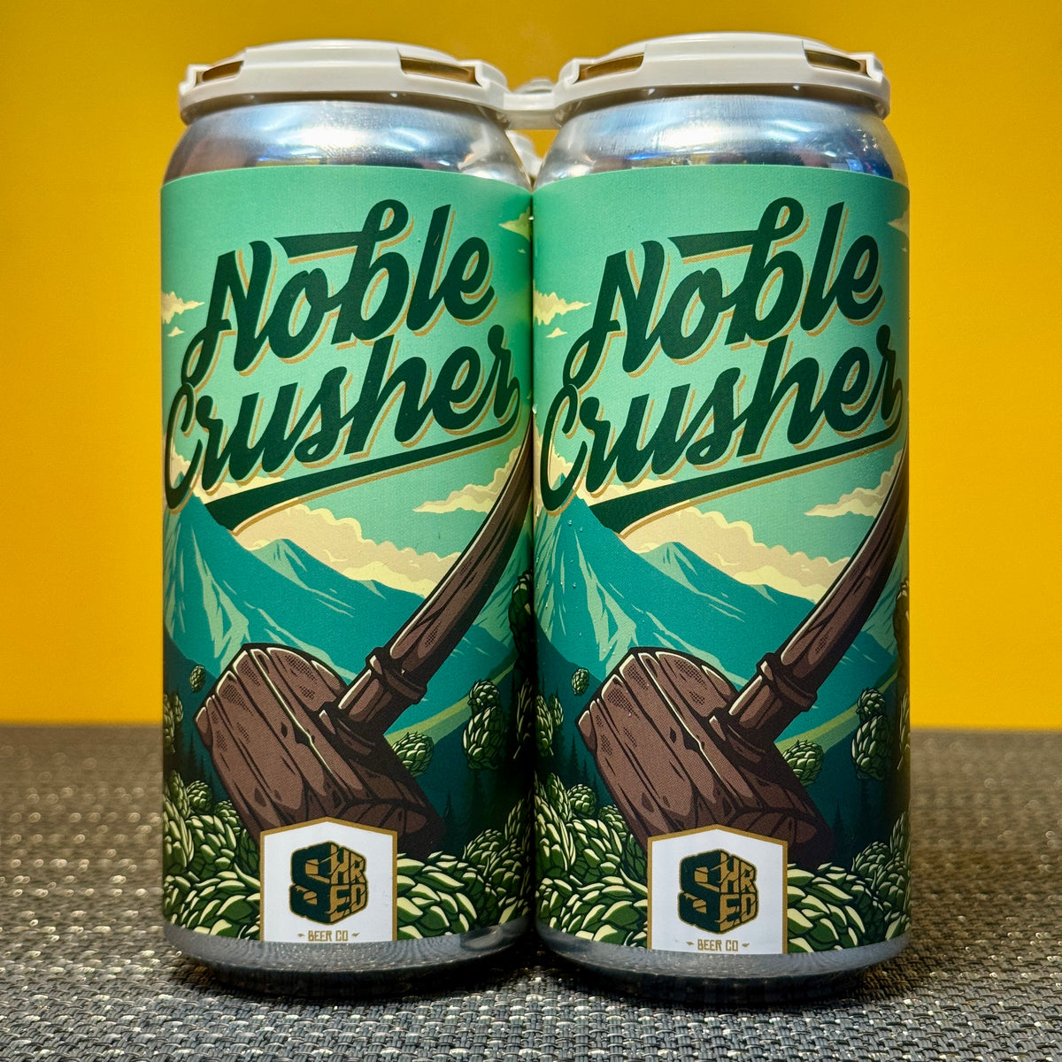 Noble Crusher Czech Pilsner, Shred Beer Co. (4pk)