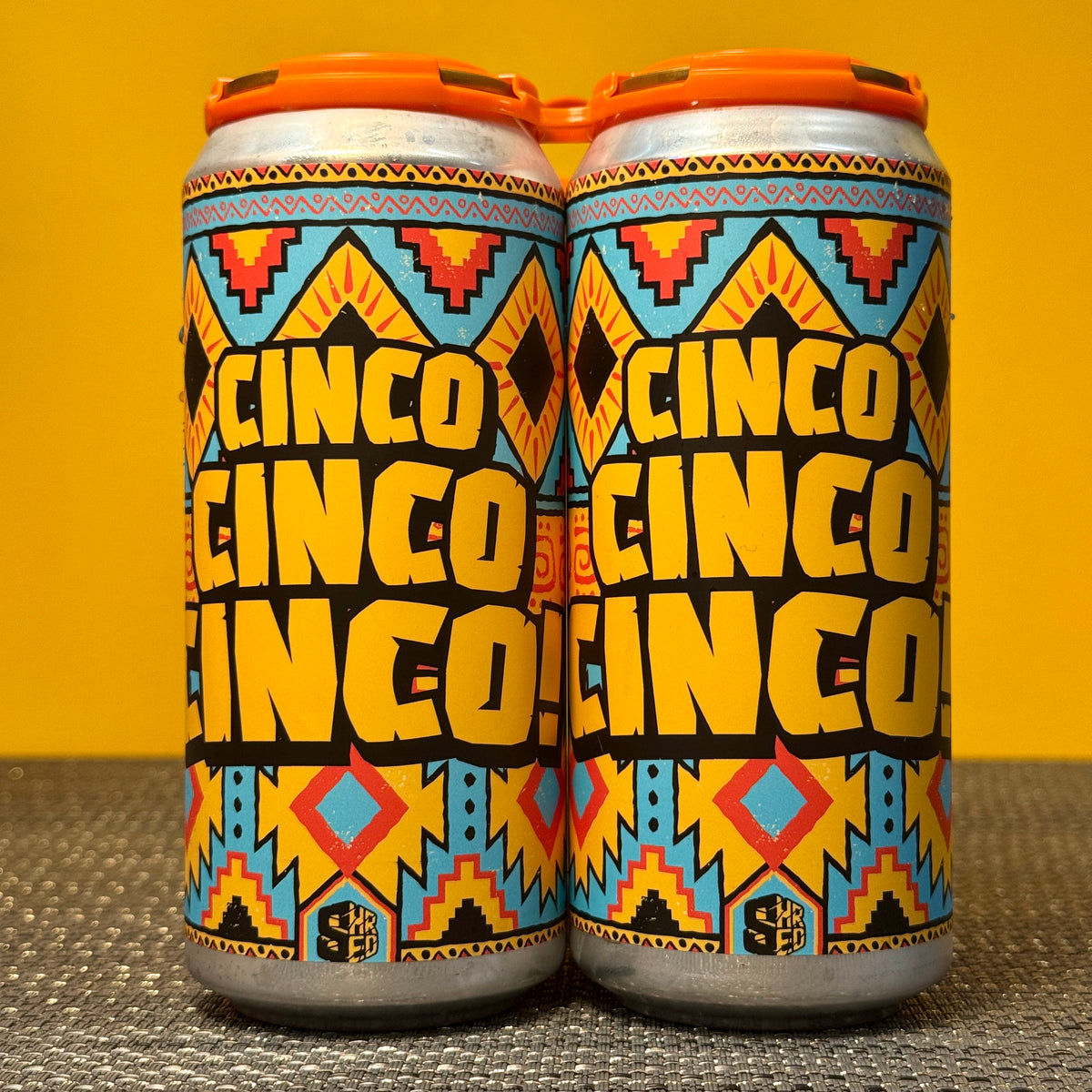Cinco Cinco Cinco! Mexican Lager, Shred Beer Co. (4pk)