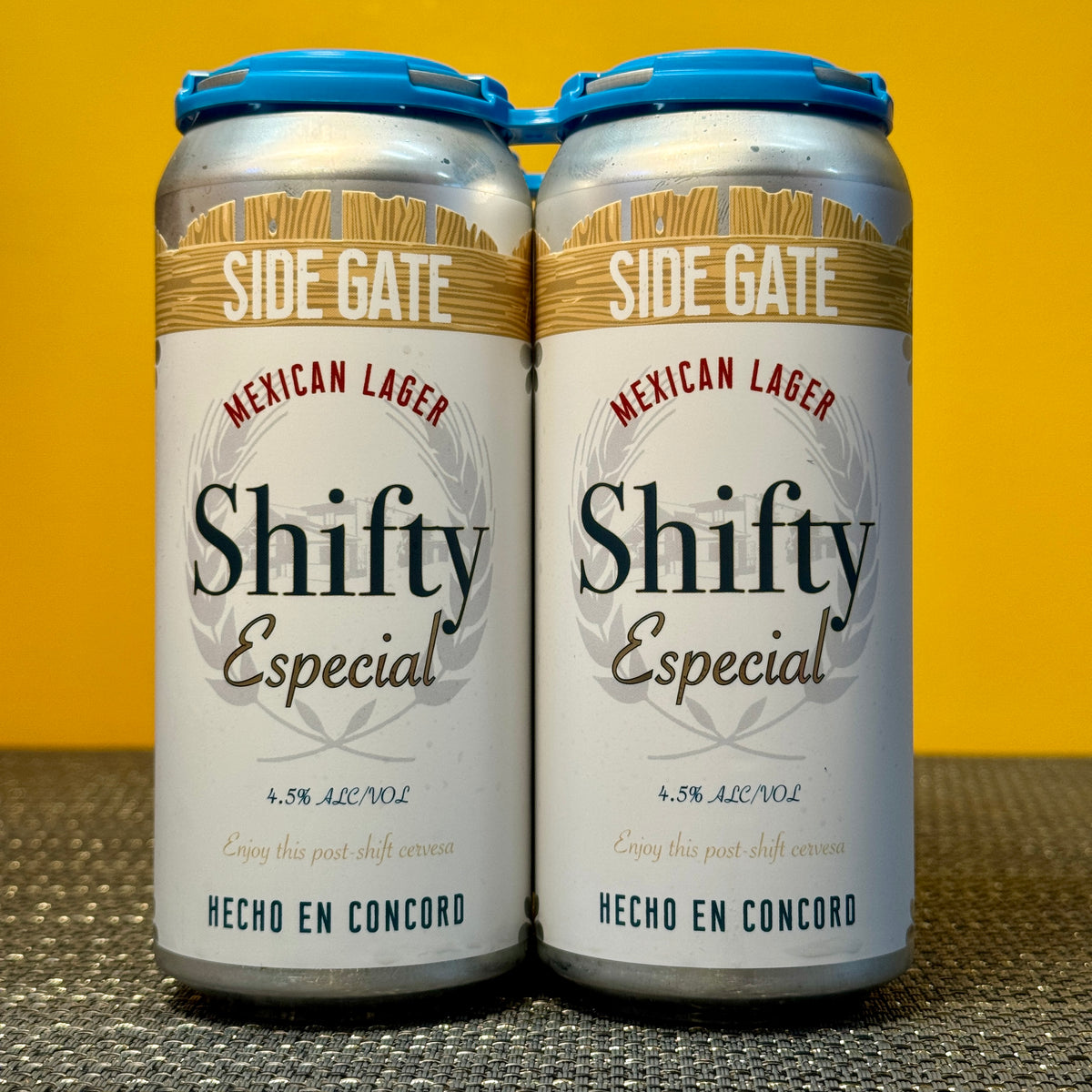 Shifty Especial Mexican Lager, Side Gate Brewery (4pk)